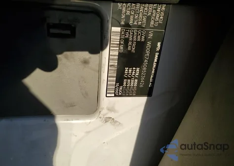 2008 Dodge Sprinter 2500 z USA, uszkodzony, nr VIN WD0PE745085236426